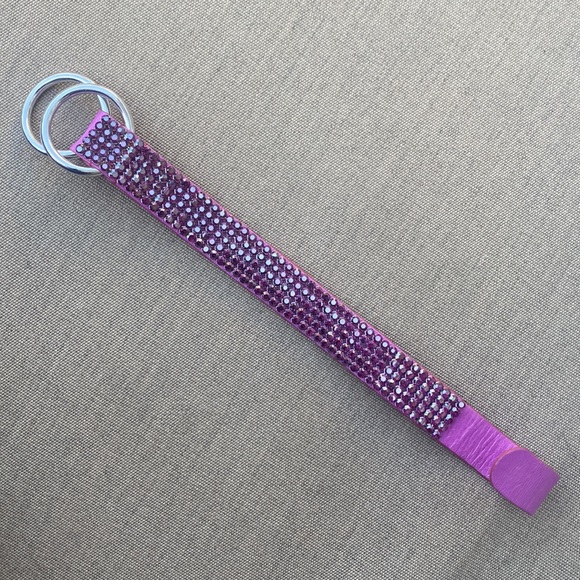 Swarovski Crystal and Leather bracelet - Picture 5 of 10